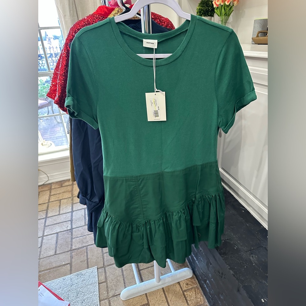 Green dress